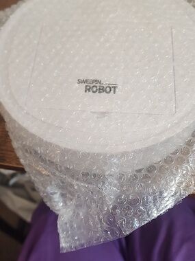 White/Black 3 In 1 Robot Vacuum Cleaner And Mop Combo, Usb Rechargeable, Strong